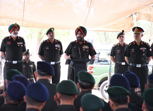 Lt Gen Manjinder Singh Assesses Operational Preparedness at Key Border Military Stations