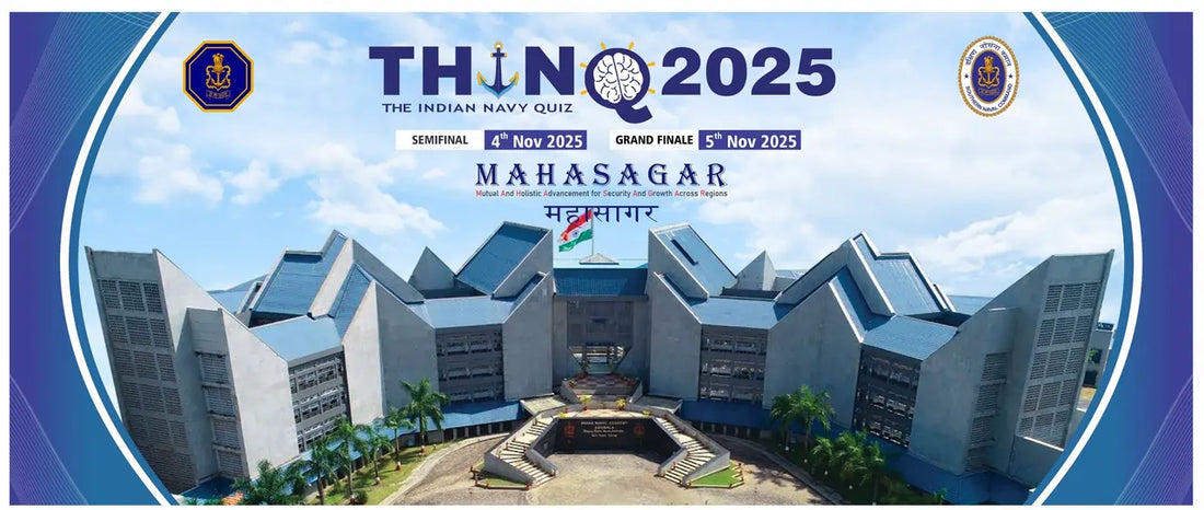 Indian Naval Academy to Host Grand Finale of THINQ 25 Quiz at Ezhimala in November 2025