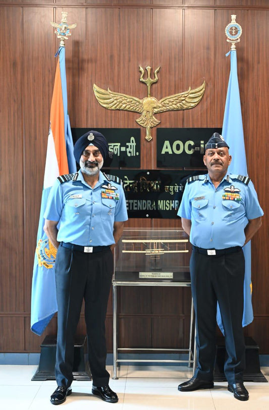 Indian Air Force Chief Reviews Western Air Command, Praises Operation Sindoor Success
