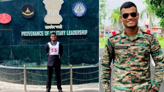 Future Lieutenant Varaprasad: Academic Achievements Propel Him to Military Glory