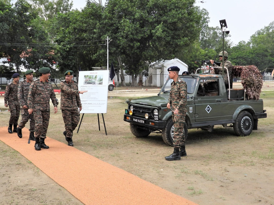 Lt Gen Rajesh Pushkar Assesses Operational Readiness of Kharga Corps with Focus on Technological Integration