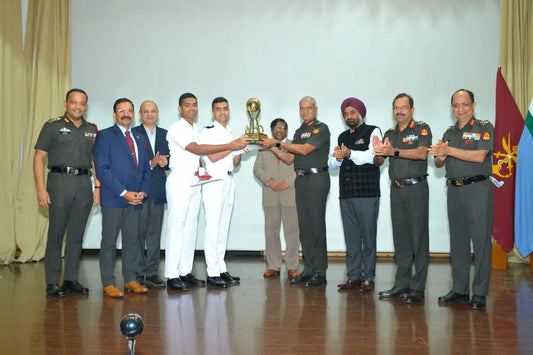 AFMC Pune and INA Ezhimala Excel at Tri-Services "Sameeksha Jigyasa 2025" Competition
