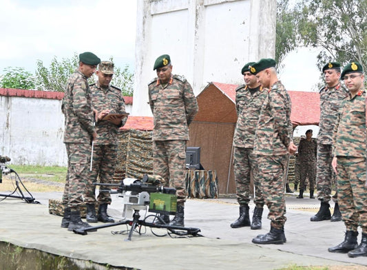 Lt Gen Anindya Sengupta Assesses Indigenous Military Innovations at Golden Key Division