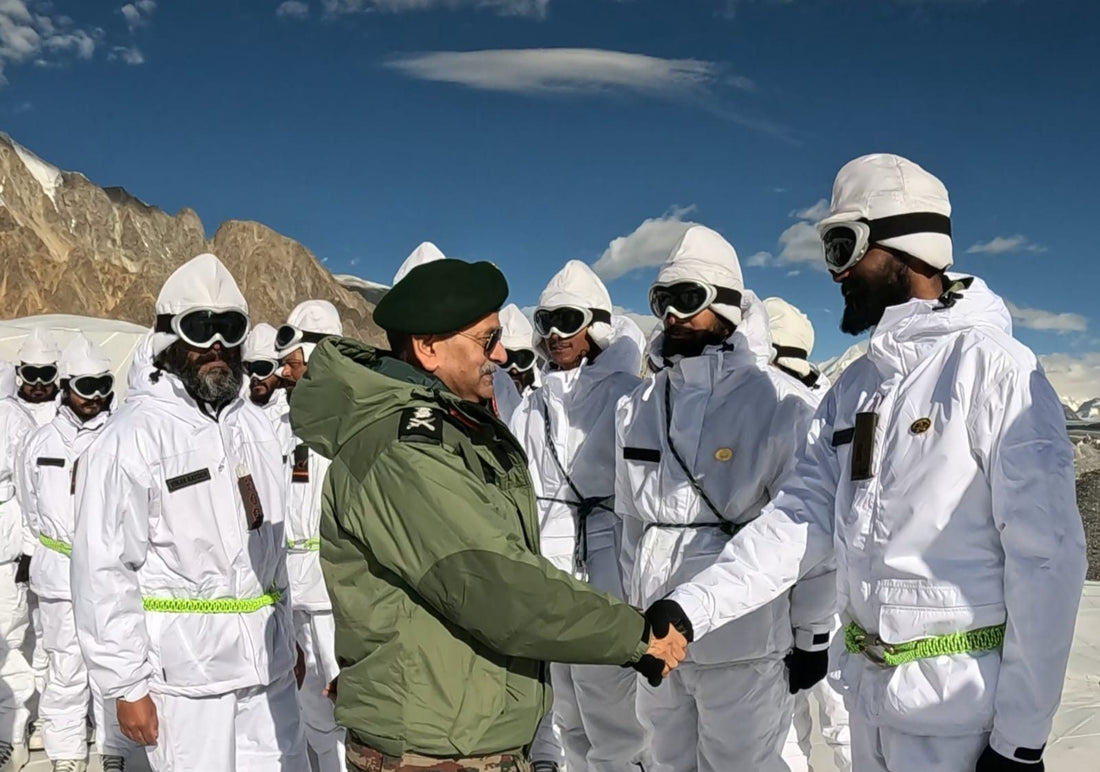 Indian Army Chief Reunites with Former Battalion at Siachen, Announces Formation of New "Rudra" Brigade