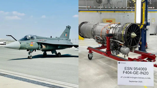 HAL Advances LCA Tejas Mk-1A Program with Fourth GE-F404-IN20 Engine Delivery