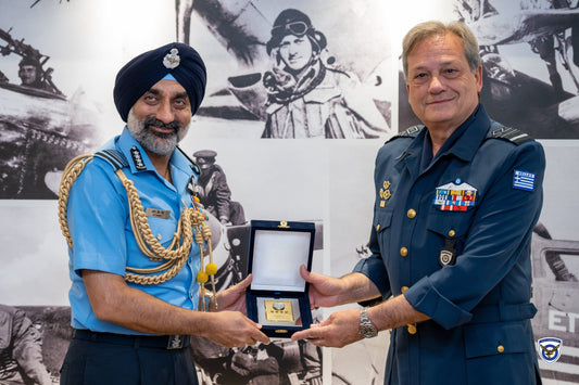 India's Air Chief AP Singh Engages with Greek Air Force to Enhance Defence Collaboration