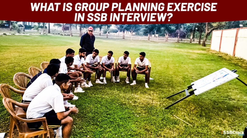 Group Planning Exercise in the SSB Interview