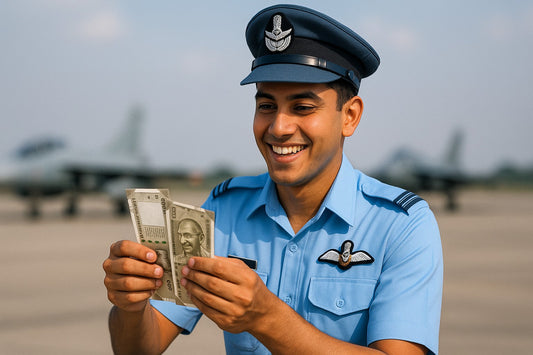 How Much Indian Air Force Airman Earns Per Month?