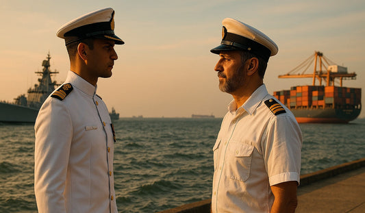Indian Navy vs Merchant Navy Officer