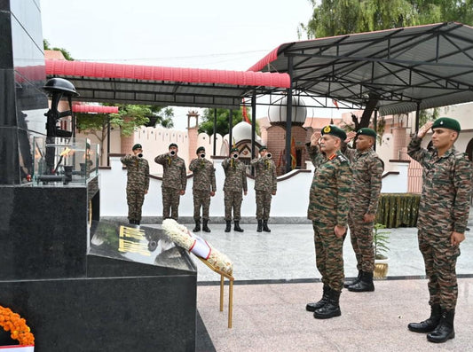 General Upendra Dwivedi Pays Tribute to 1971 Battle Heroes at Nagi War Memorial