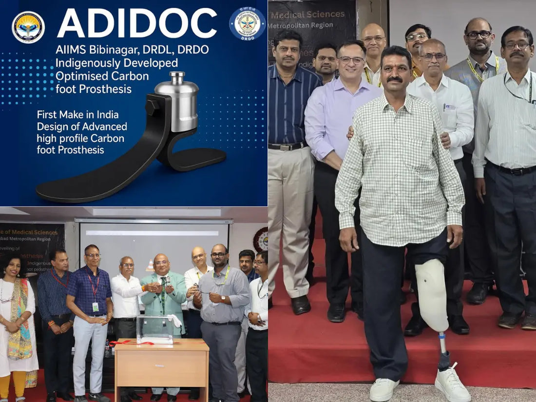 India Launches First Indigenous Carbon Fibre Foot Prosthesis: A Milestone in Affordable Healthcare Innovation
