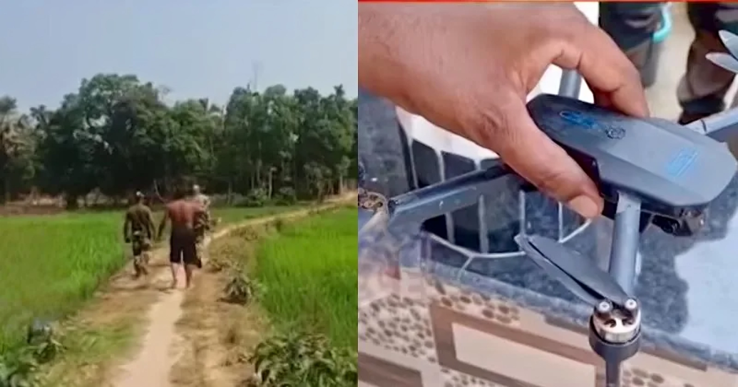 Chinese-Made Drone Discovered Near Indian Border in Tripura; BSF Investigates