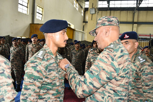 Lieutenant General Sharma Evaluates Preparedness of Northern Command's Whiteknight Air Defence Brigade
