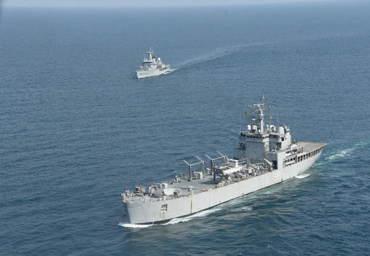 Indian Navy to Issue ₹80,000 Crore Tender for Amphibious Warships; Major Indian Shipbuilders in Contention
