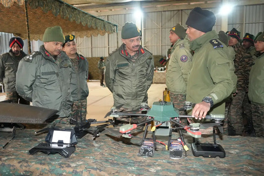 Indian Army's Fire & Fury Corps Hosts High-Altitude Drone Yodha Competition in Ladakh