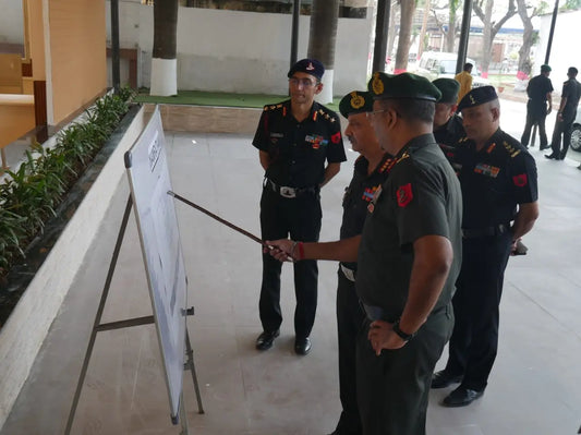 Lt Gen Padam Singh Shekhawat Evaluates Operational Readiness at Jharkhand & Bihar Sub Area Headquarters