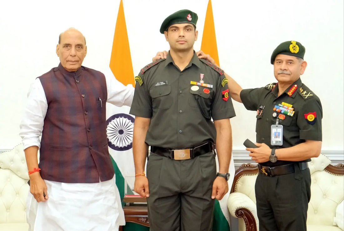 Neeraj Chopra Honored with Lieutenant Colonel Rank in Indian Army Ceremony