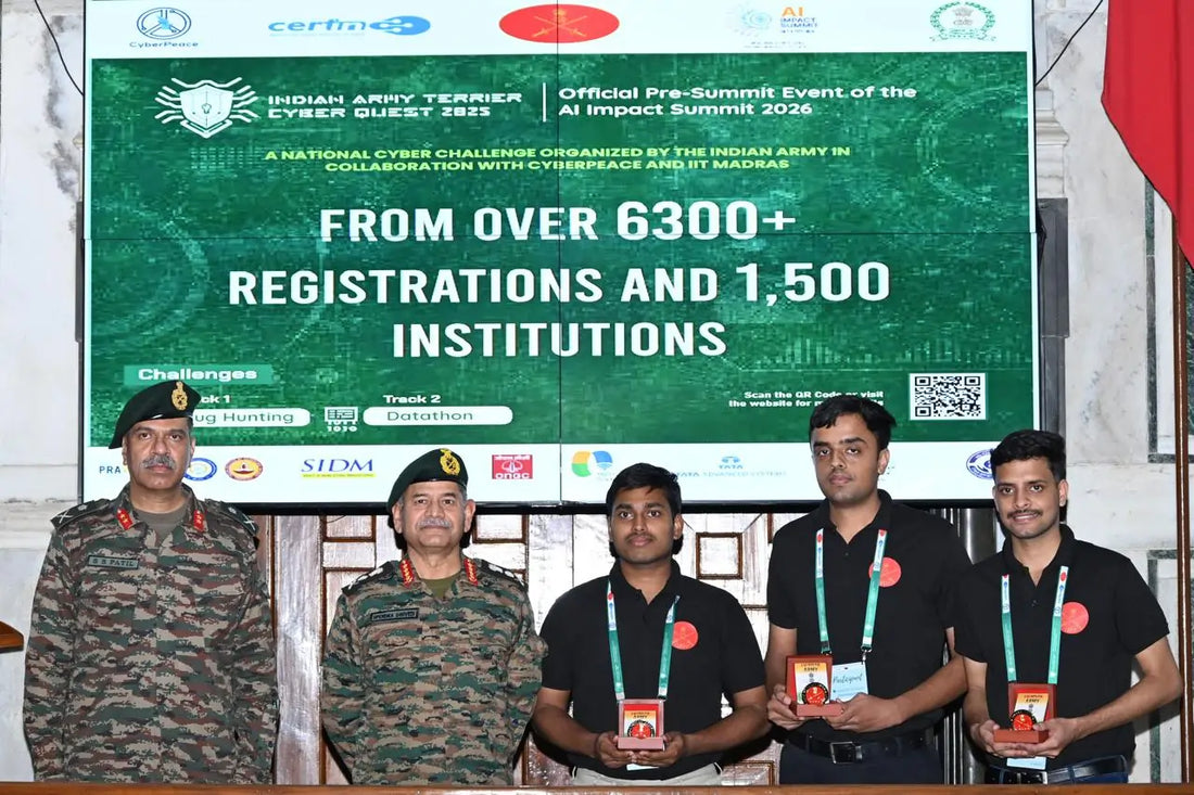 AIT Pune Secures Top Honor at Indian Army Terrier Cyber Quest 2025