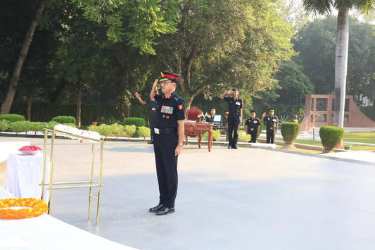 Maj Gen Suresh S Leads 83rd EME Corps Day Tributes at Smritika War Memorial