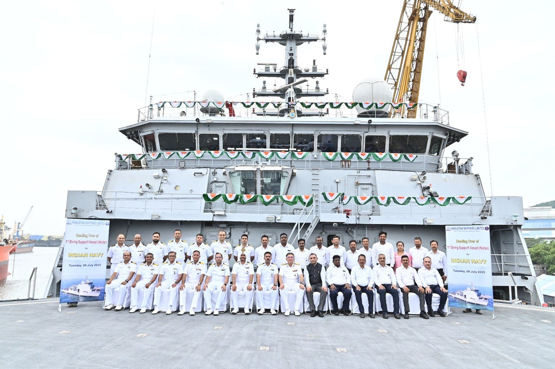 Indian Navy Inducts INS Nistar, Advancing Indigenous Deep-Sea Rescue Capabilities