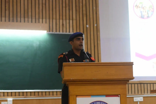 Indian Army Officers Deliver Inspiring Talk at BITS Pilani Hyderabad Campus