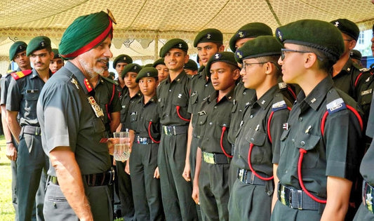 Major General MPS Gill Reviews Training Initiatives at RIMC Dehradun