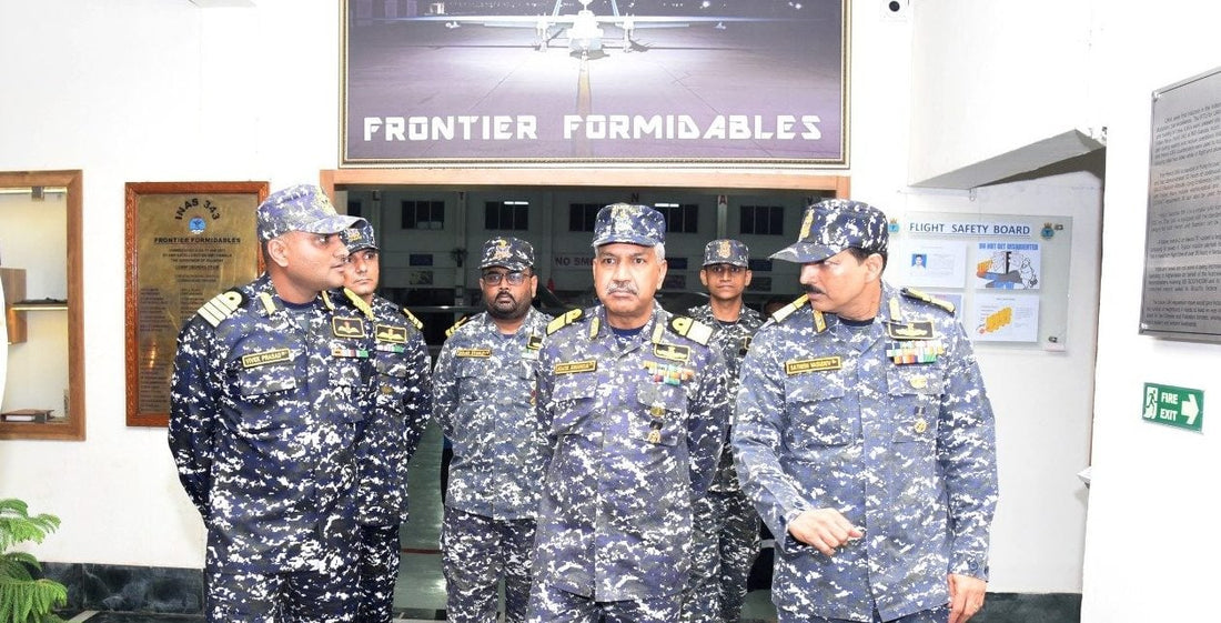 Rear Admiral Alok Ananda Assesses Strategic Infrastructure at Okha and Porbandar Naval Bases