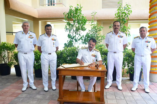Admiral Dinesh K Tripathi Opens 480 New Housing Units for Naval Personnel at Karwar Base