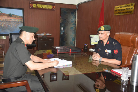 Major General Amit Singh Sohal Assumes Command of Purva UP & MP Sub Area