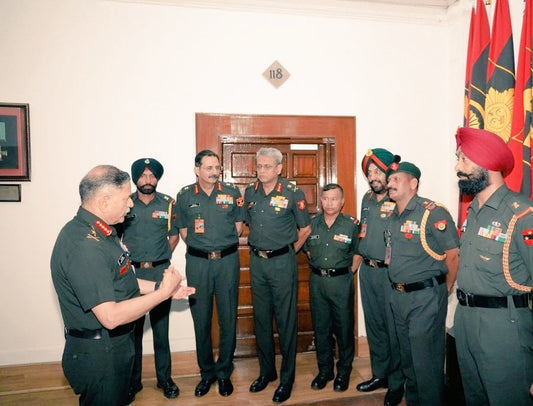 Army Chief Engages New Command Subedar Majors to Enhance Troop Welfare and Leadership