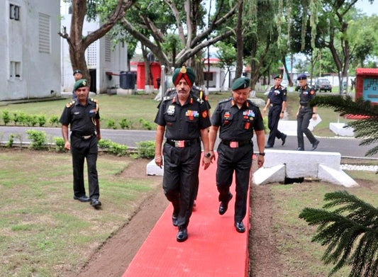 Maj Gen Gill Evaluates Welfare and Healthcare Programs at Raiwala Military Station