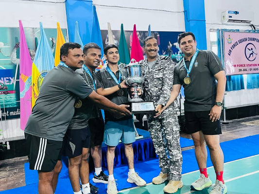 Indian Air Force Squash Championship Wraps Up with Impressive Showings at Air Force Station Delhi