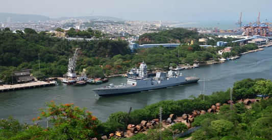 INS Nilgiri Commissioned into Eastern Naval Command, Strengthens Naval Capabilities in Visakhapatnam