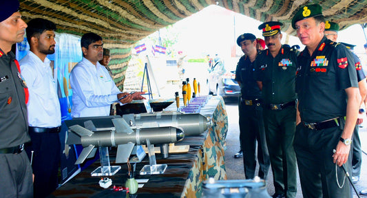 Lt Gen Dhiraj Seth Evaluates Indigenous Ammunition Advancements at Dehu Road Military Station