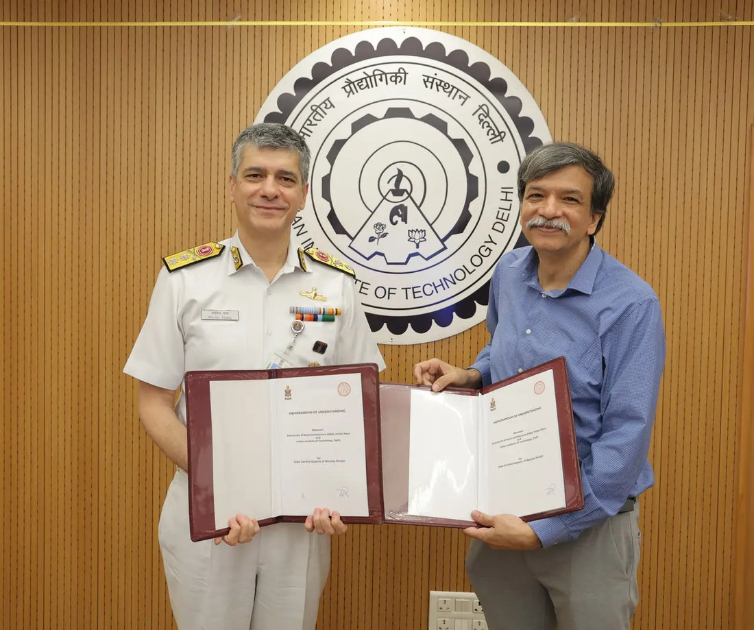 Indian Navy Collaborates with IIT Delhi to Advance Crew-Centric Warship Design
