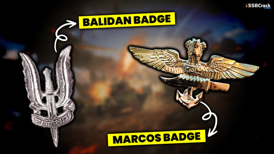 Distinguishing India's Elite Forces: Balidan Badge vs. MARCOS Badge