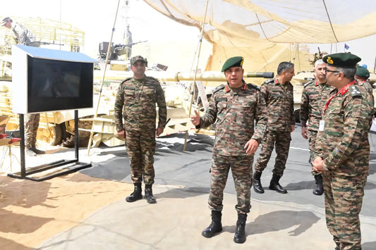 Lt Gen AVS Rathee Assesses Operational Readiness of Black Mace Brigade
