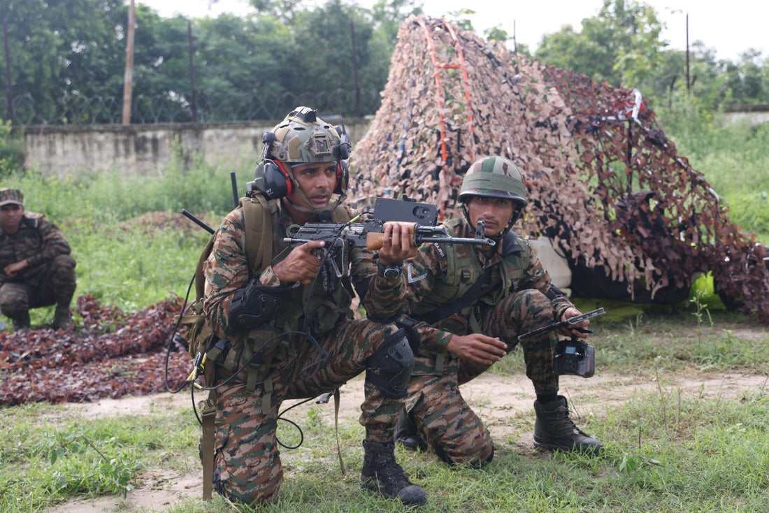 Indian Army Demonstrates Advanced Warfare Technologies in 'Prachand Shakti' Exercise in Uttar Pradesh