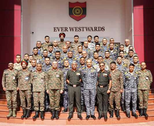 Lt Gen Manoj Kumar Katiyar Engages with Naval Higher Command Course Attendees at Western Command