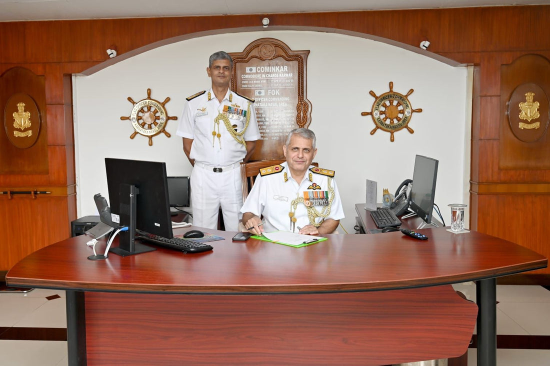 Rear Admiral Vikram Menon Appointed Flag Officer Commanding at INS Kadamba, Karnataka Naval Area