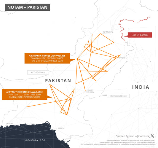 Pakistan Triggers Missile Test Speculation with Airspace Closure After India’s Agni-5 Launch