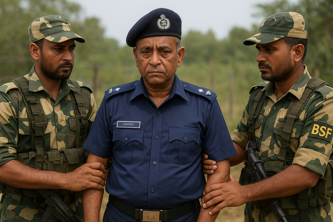 BSF Detains Bangladeshi Police Officer for Alleged Illegal Border Crossing into India