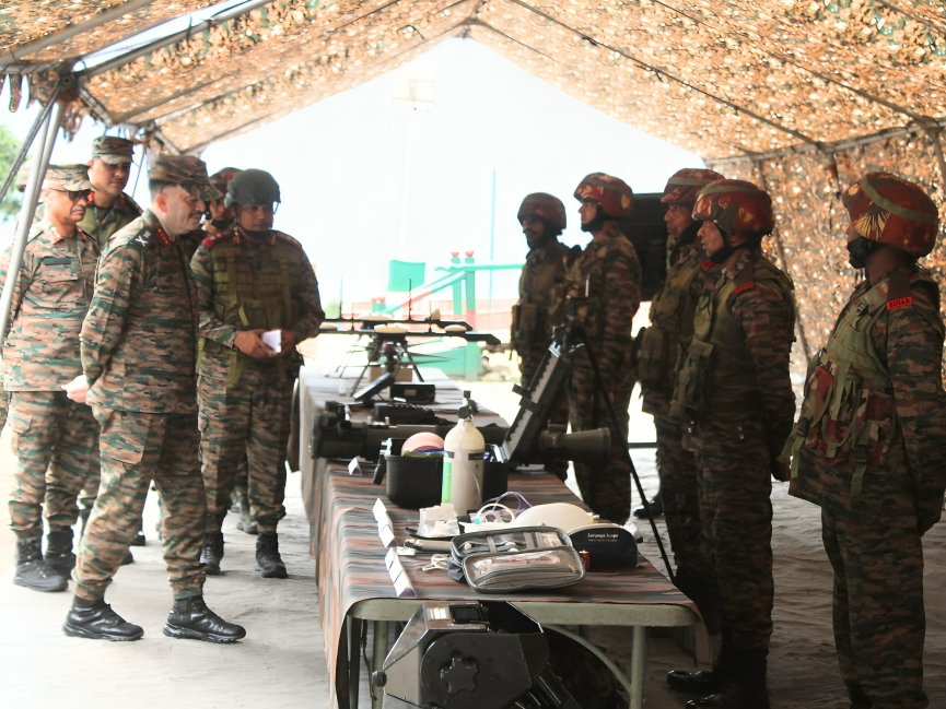 Lt Gen Abhijit S Pendharkar Assesses Spear Corps Operational Preparedness and Modernization Initiatives in Arunachal Pradesh