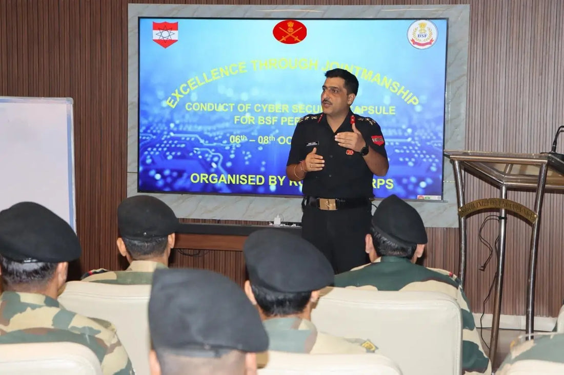 Konark Corps Enhances Cyber Security Competency for BSF in Jodhpur Training Session