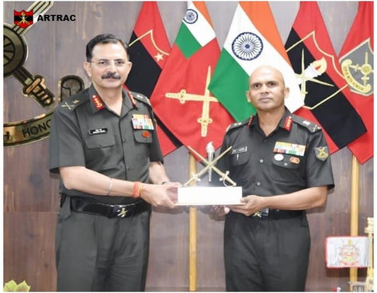 Lieutenant General Devendra Sharma's Review of Officers Training Academy's Advanced Initiatives in Chennai