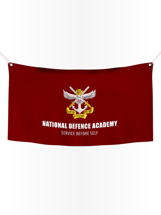 National Defence Academy NDA Wall Flag