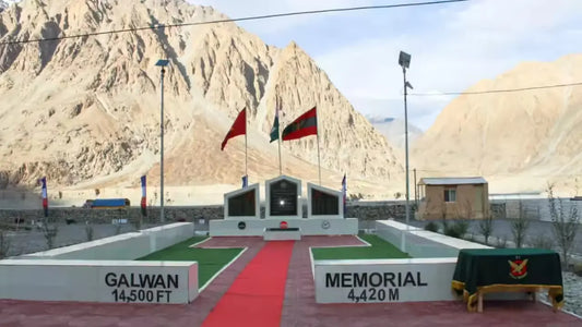 Rajnath Singh Opens Ladakh's Record-Breaking War Memorial to Honor Galwan Valley Bravehearts