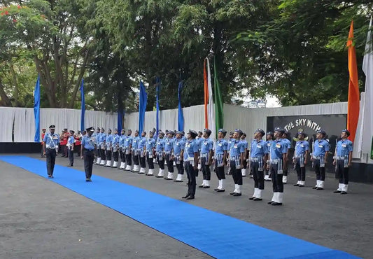 Air Marshal S. Sivakumar Evaluates Training Standards and Infrastructure at Air Force Administrative College