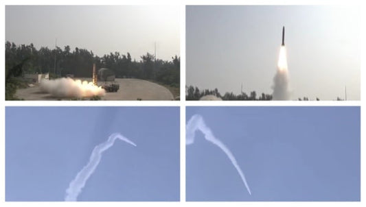 DRDO Conducts Successful Test of 'Pralay' Short-Range Ballistic Missile Off Odisha's Coast