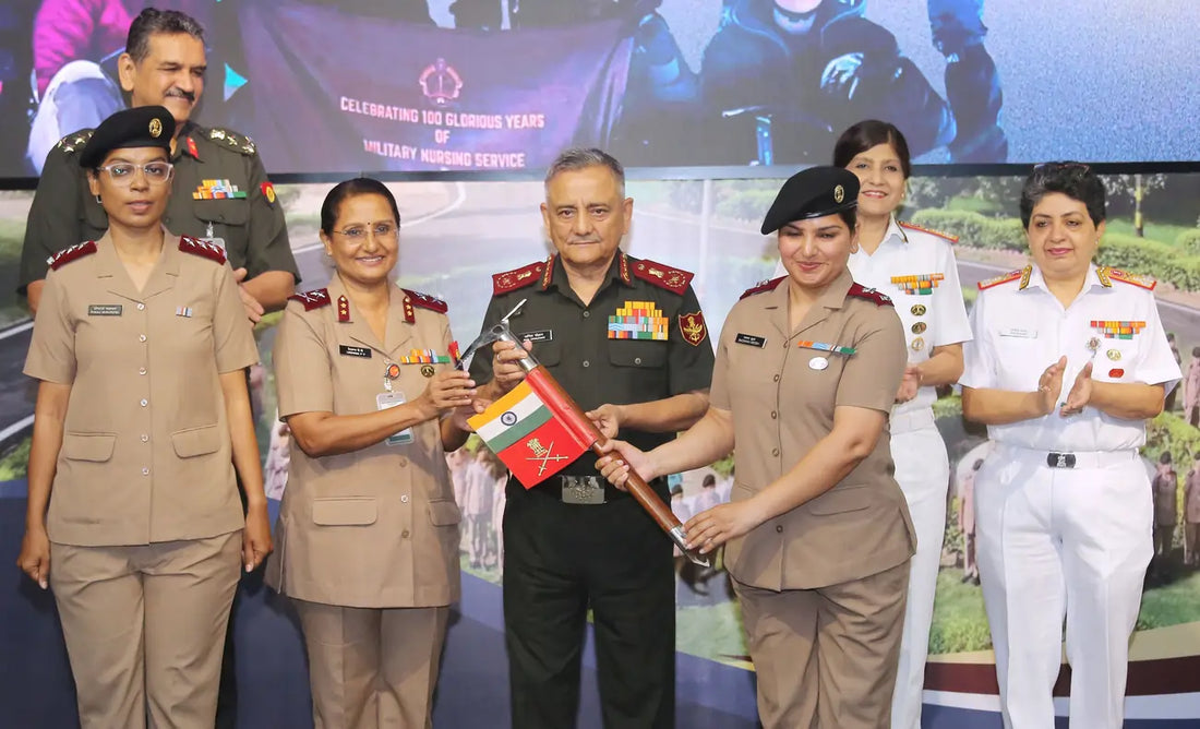 General Anil Chauhan Highlights Strategic Preparedness at Military Nursing Service Centenary Event